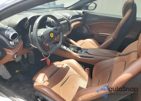 2020 Ferrari Gtc4 Lusso z USA, uszkodzony, nr VIN ZFF82WNAXL0256492